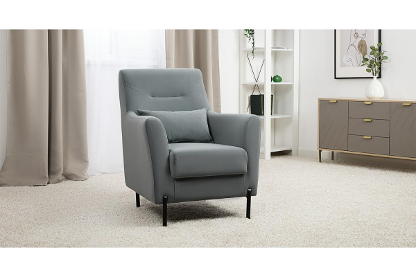 Фото Кресло Барселона, Голубое