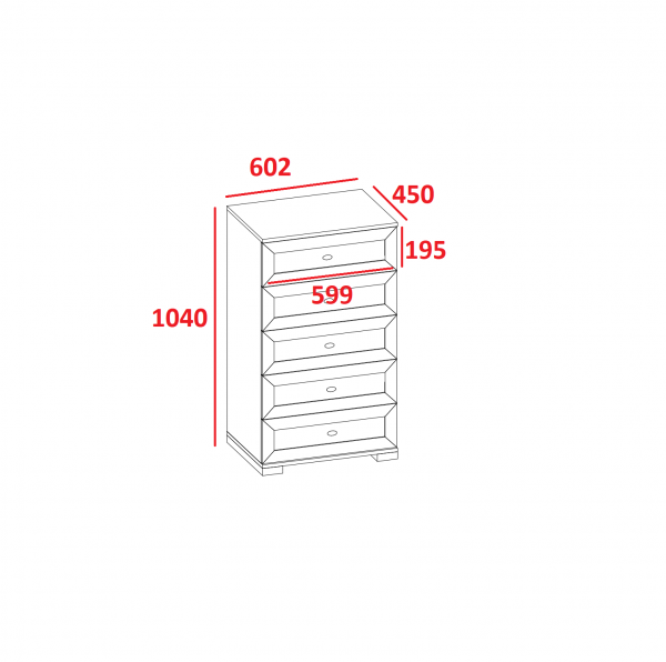 Фото Комод Sherlock 6, орех