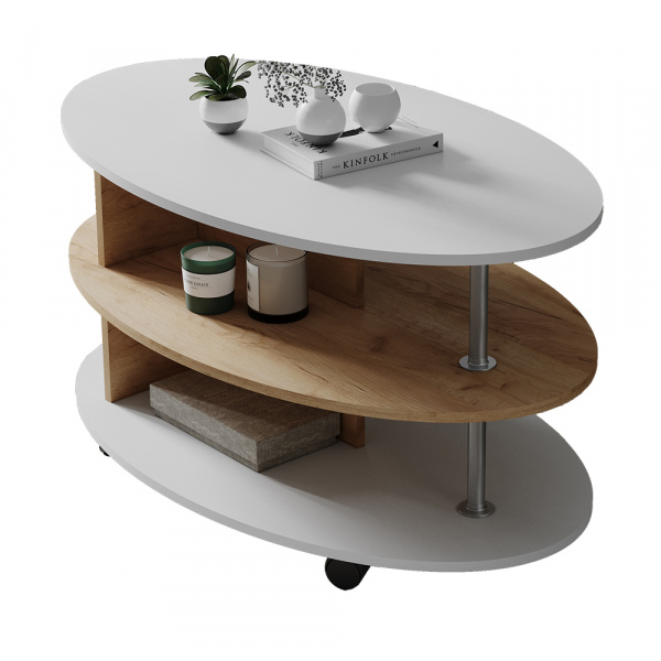 Фото Столик журнальный Консул-4, дуб крафт