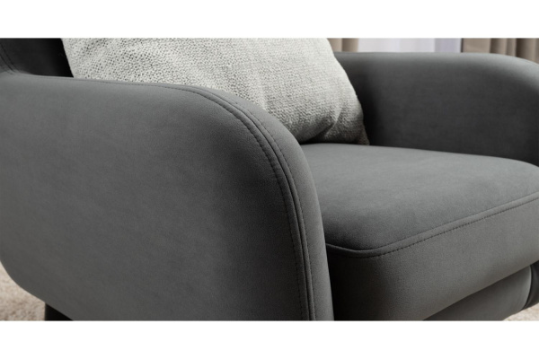 Фото Кресло Дакота Серое