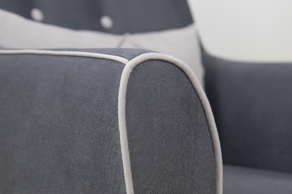 Фото Кресло Френсис Серое