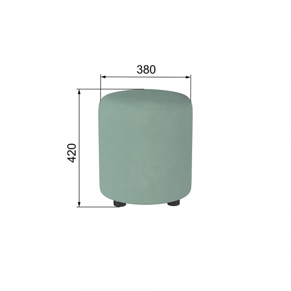 Фото Пуф Рой, Мятный