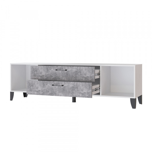 Фото Тумба под телевизор Парус-13, Белый, Ателье светлое