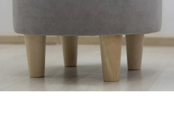 Фото Пуф Лора Серый