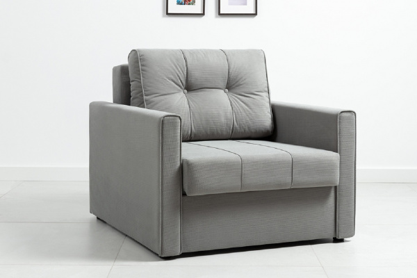 Фото Кресло-кровать Лео Серое