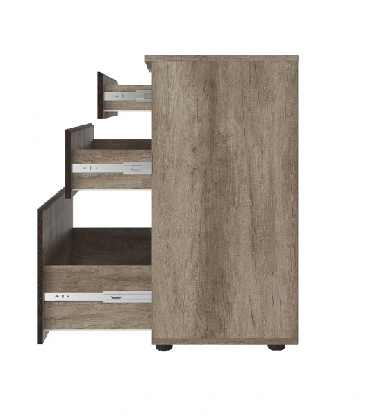 Фото Комод КМ-01 Энигма, дуб каньон/венге