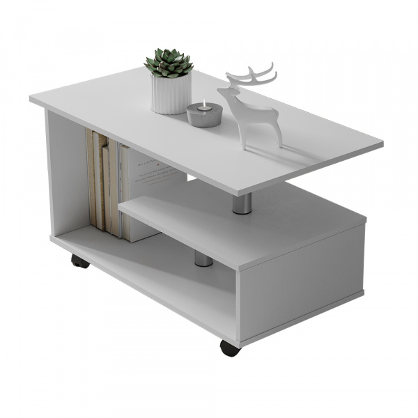 Фото Столик журнальный Консул-5, белый