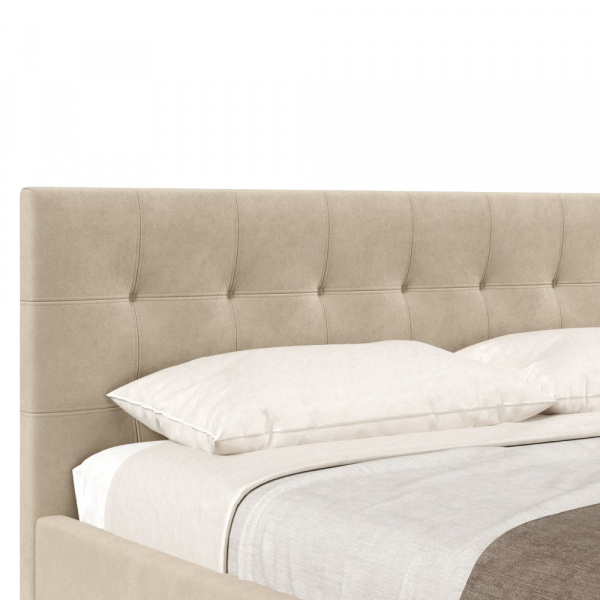 Фото Кровать с подъёмным механизмом 1800 Турин, бежевый 729