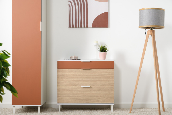 Фото Комод Марвэл 16.234.03, белый, Плэйн, Безмолвная пустыня