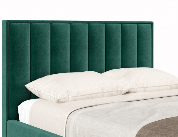 Фото Кровать с подъёмным механизмом 1600 Анкона, зеленый