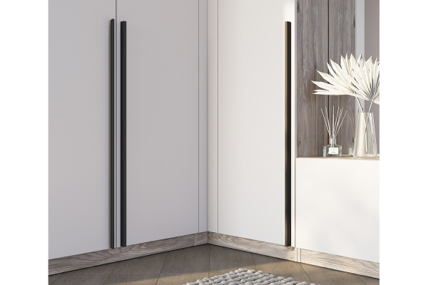 Фото Шкаф угловой Урбан ШКУ-06, Дуб смоки, Кашемир