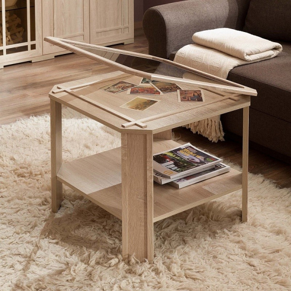 Фото Столик журнальный Sherlock 16, дуб