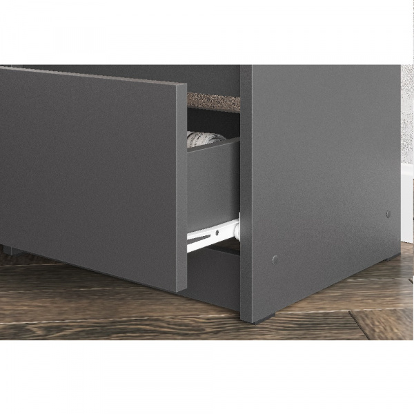 Фото Комод с ящиками 1,38м Денвер, графит