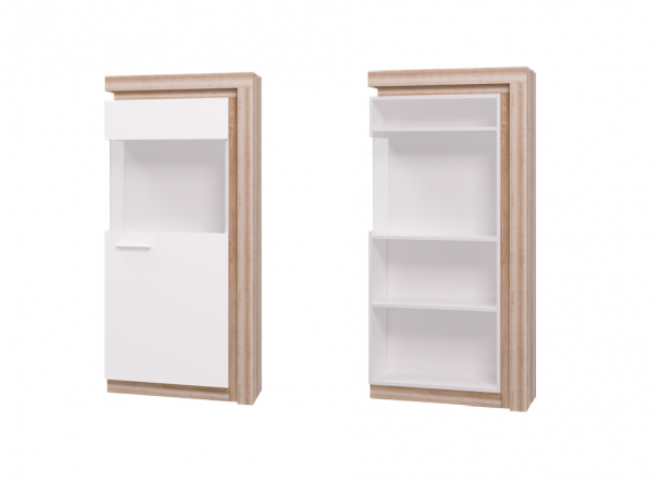 Фото Шкаф-витрина Люмен 01