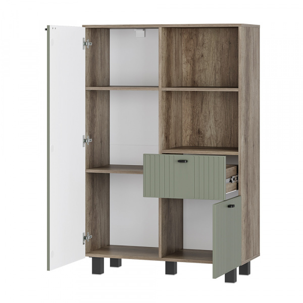 Фото Шкаф Олива ШК-16, Дуб каньон, MF12