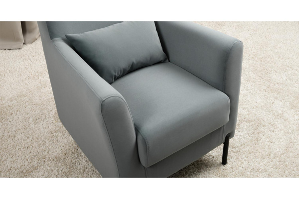 Фото Кресло Барселона, Голубое