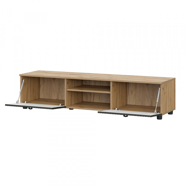 Фото Тумба для ТВ Милан, Дуб золотой, Олива Софт