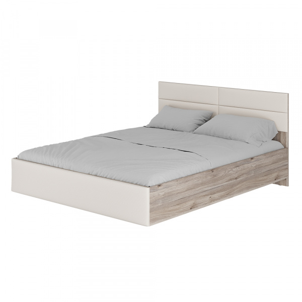 Фото Кровать с подъёмным механизмом Урбан КР-18 160х200, Дуб смоки, Кашемир