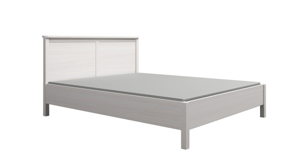 Фото Кровать с ортопедическим основанием (металл) Sherlock 43 140х200, ясень светлый