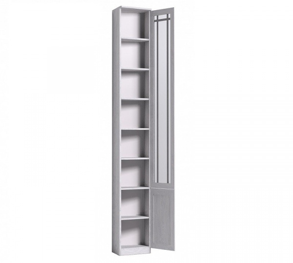 Фото Шкаф книжный Sherlock 35 правый, ясень светлый