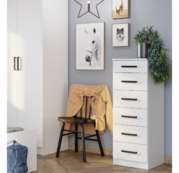 Фото Комод высокий Фьюжн КМ-04