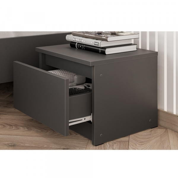 Фото Тумба прикроватная Денвер, графит