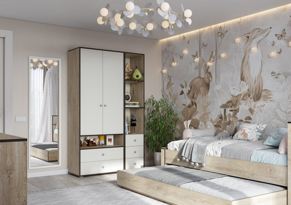 Фото Ящик выкатной к кровати Акита 90х194