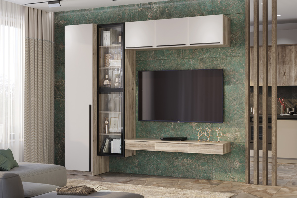 Фото Пенал Урбан ПН-01, Дуб смоки, Кашемир