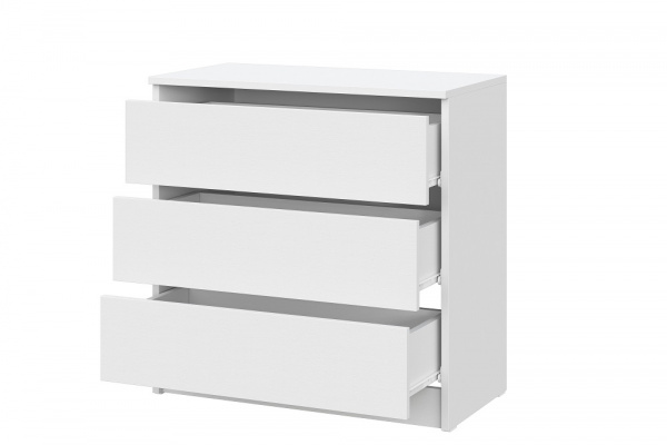 Фото Комод КМ2, Белый текстурный