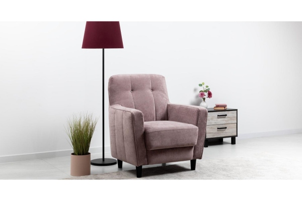 Фото Кресло Арно Розовое