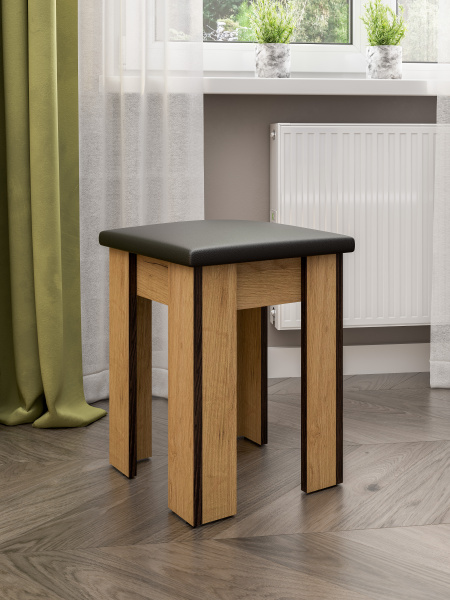 Фото Табурет №1, Дуб Золотой