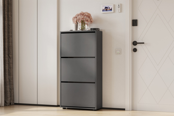 Фото Обувница ОБ 4, Графит