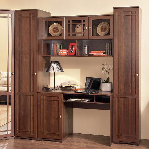 Фото Sherlock 4 Шкаф навесной, орех