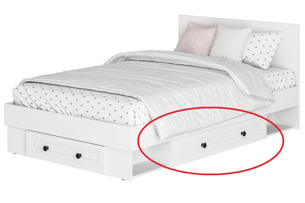 Фото Ящик прикроватный Софт для кроватей КР-01, КР-06