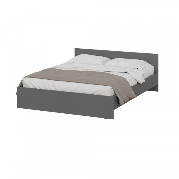 Фото Кровать с проложками 160х200 Денвер, графит