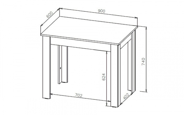 Фото Стол обеденный СО 1, Дуб Золотой