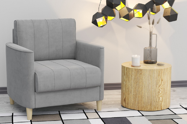 Фото Кресло Лора Бежевое