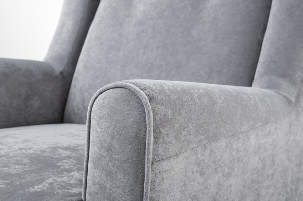 Фото Кресло Плимут Серое