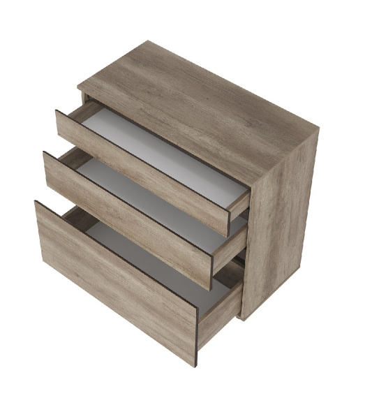 Фото Комод КМ-01 Энигма, дуб каньон/венге