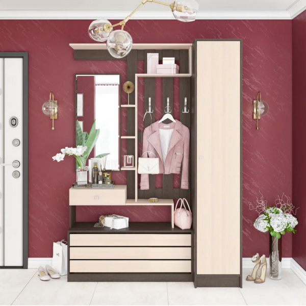 Фото Зеркало Ямайка ЯПЗ-1, венге