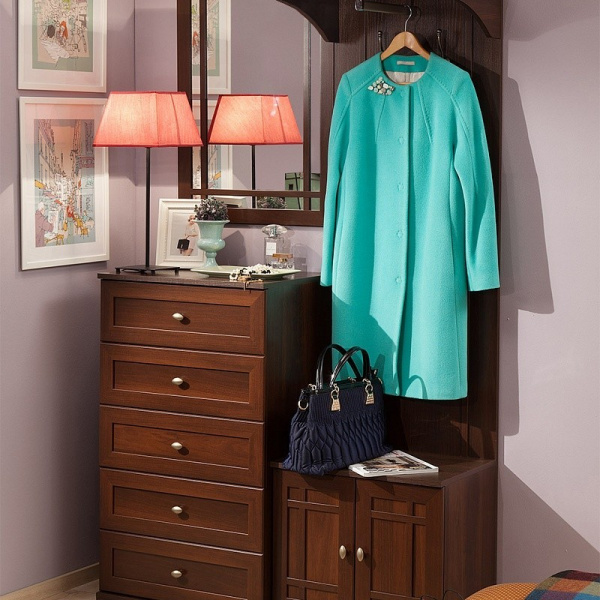 Фото Вешалка Sherlock 74, орех