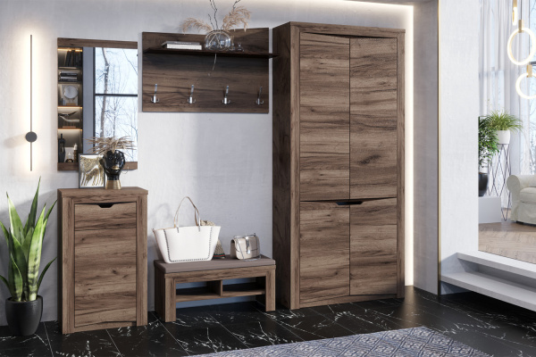 Фото Шкаф двухстворчатый Лючия 33.18, Кейптаун, Венге