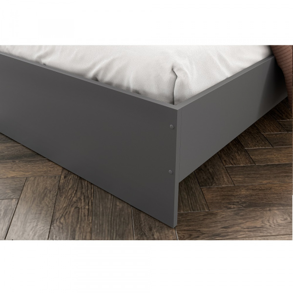 Фото Кровать с проложками 160х200 Денвер, графит