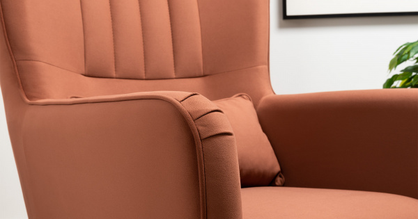 Фото Кресло для отдыха Феличе, Терракотовый