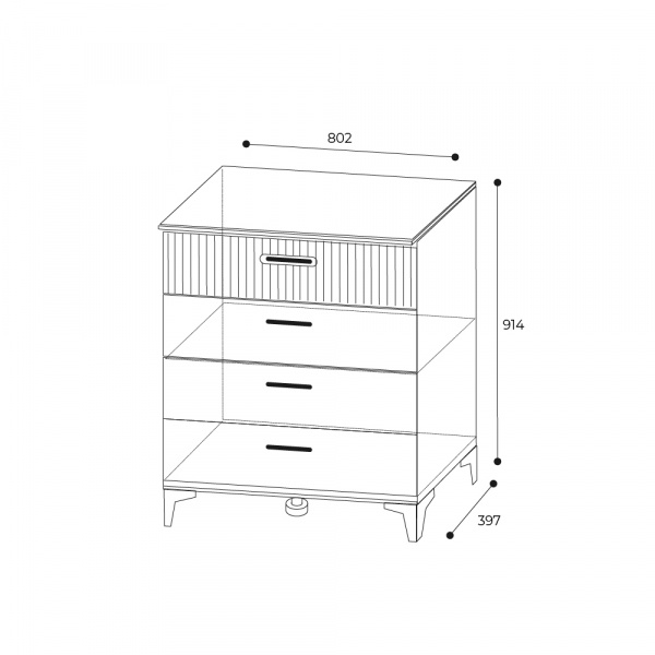 Фото Комод 800 Дюна