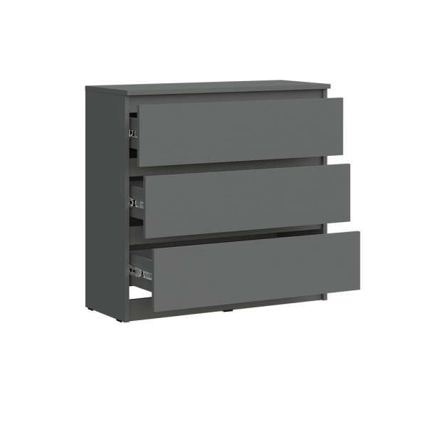 Фото Комод Челси 800 (3 ящиа), Графит