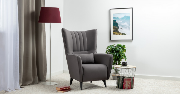 Фото Кресло для отдыха Феличе, Темно-серый