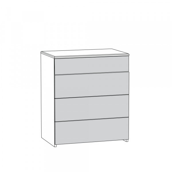 Фото Комод Амели 13.106, Шелковый камень