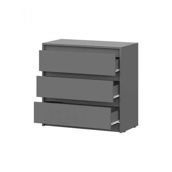 Фото Комод Айден КМ06-800, Серый графит