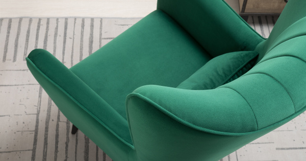 Фото Кресло для отдыха Феличе, Темно-зеленый